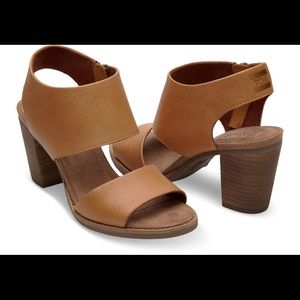 TOMS Brown Majorca Cutout Sandal